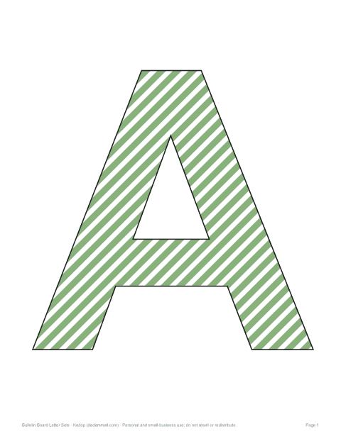 Preview of the first page of Stripe letters