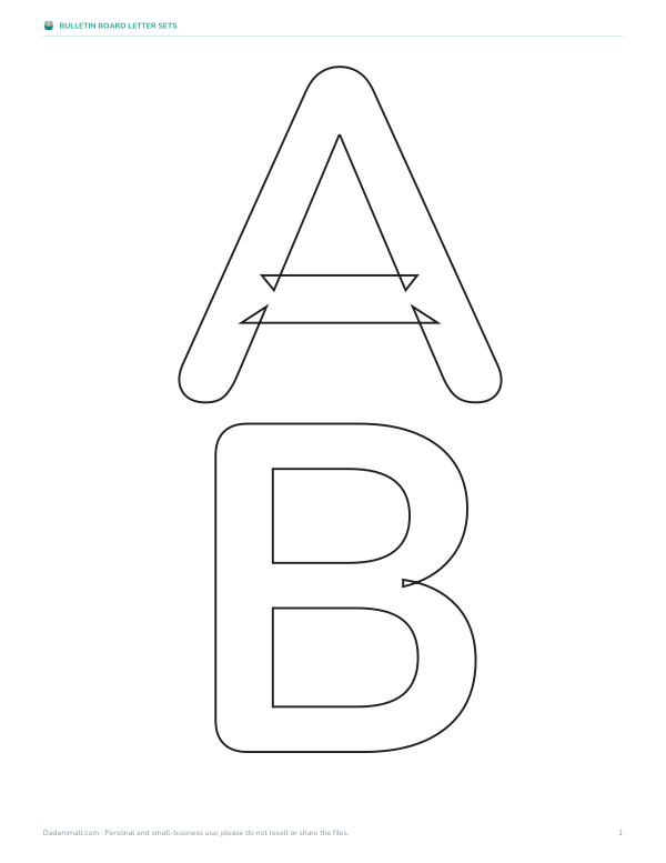 Preview of Printable Small Alphabet Letters